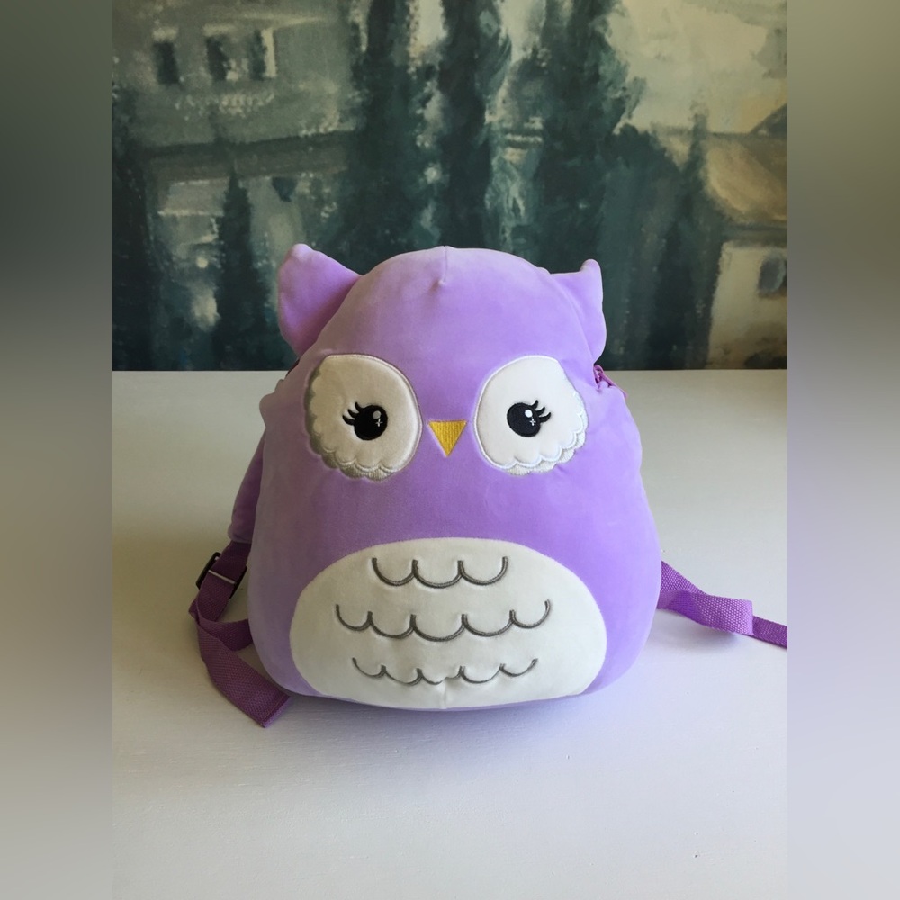 Squishmallow Miranda The Owl Backpack